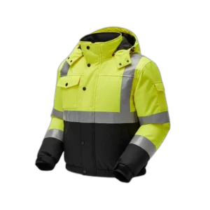 Chaqueta poliéster con revestimiento