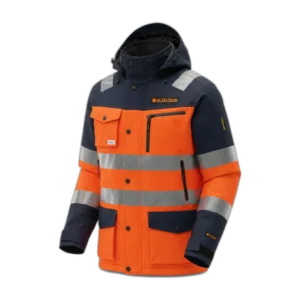 Chaqueta poliéster con revestimiento