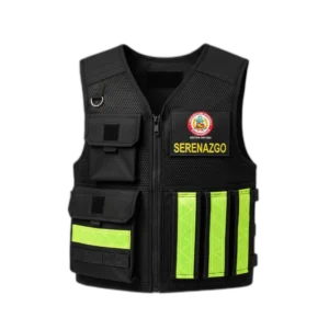 Chaleco Táctico Con Cinta Reflectante