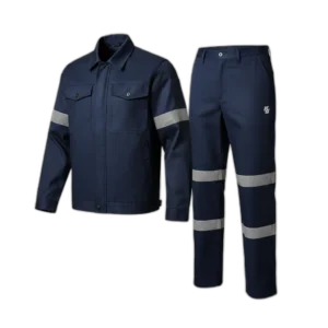 Conjunto de trabajo con cinta reflectante