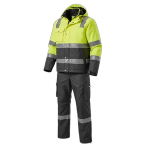 Conjunto de trabajo con cinta reflectante