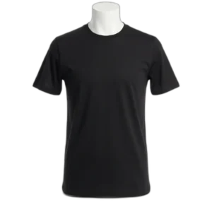 Polo manga corta negro