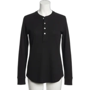 Polo manga larga negro