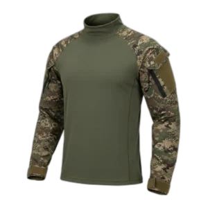 Polo manga larga de combate