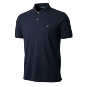 Polo manga corta azul marino